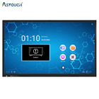 OEM 65 Inch Interactive Flat Panel 60Hz Interactive Multi Touch Display HDMI