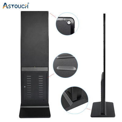 OEM Vertical Black Plug And Play Digital Signage 32 Inch Pcap Touch Durability